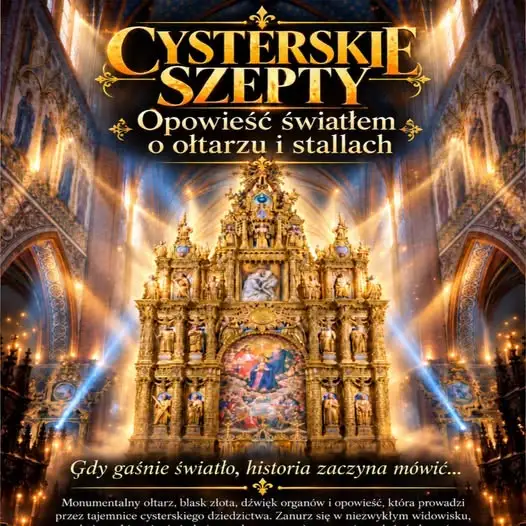 Cysterskie szepty w Pelplinie: ołtarz najwyższy w Polsce opowie swoją historię