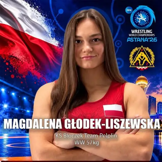 Magda Głodek-Liszewska walczy o medal Mistrzostw Świata Seniorek w Kazachstanie