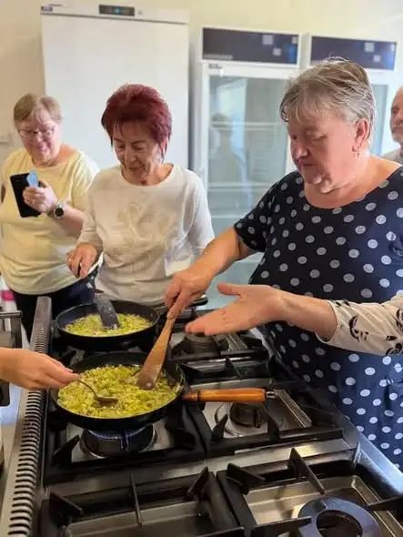Seniorzy z Lubiszewa Tczewskiego gotowali z półfinalistką MasterChef