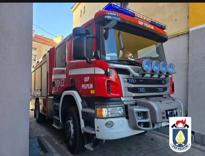 Fałszywy alarm w Pelplinie – strażacy z OSP interweniowali na ul. Mickiewicza