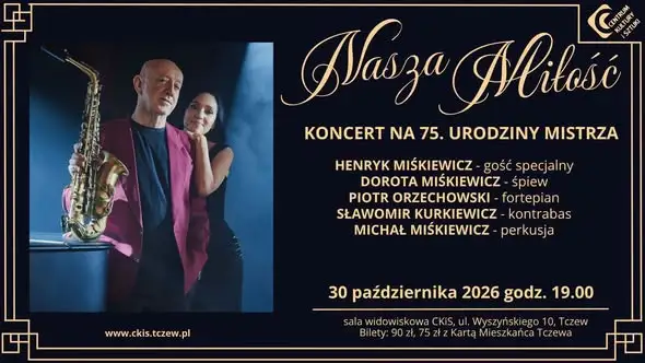 Weekend jazzu w Tczewie: urodziny Henryka Miśkiewicza i Zaduszki Jazzowe