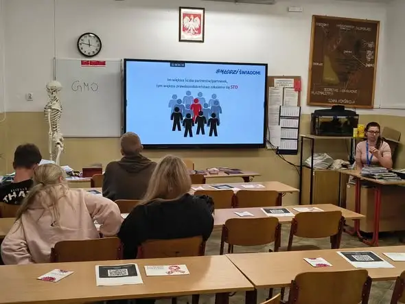 Uczniowie ZSP Pelplin w warsztatach „Młodzi Świadomi”