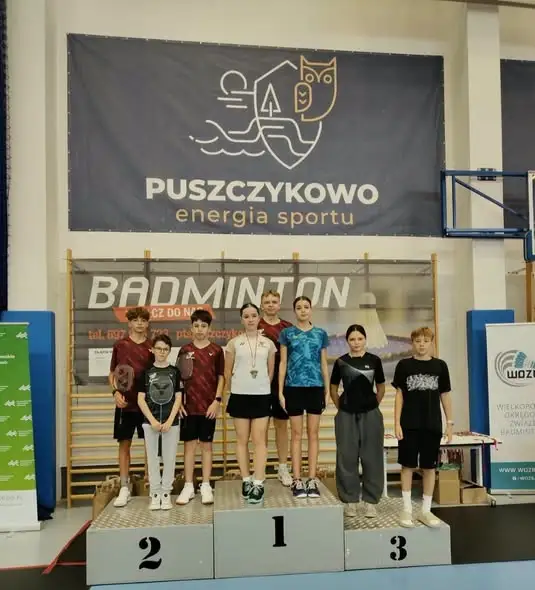 Kinga Ostrowska z pierwszym miejscem w turnieju badmintona w Puszczykowie